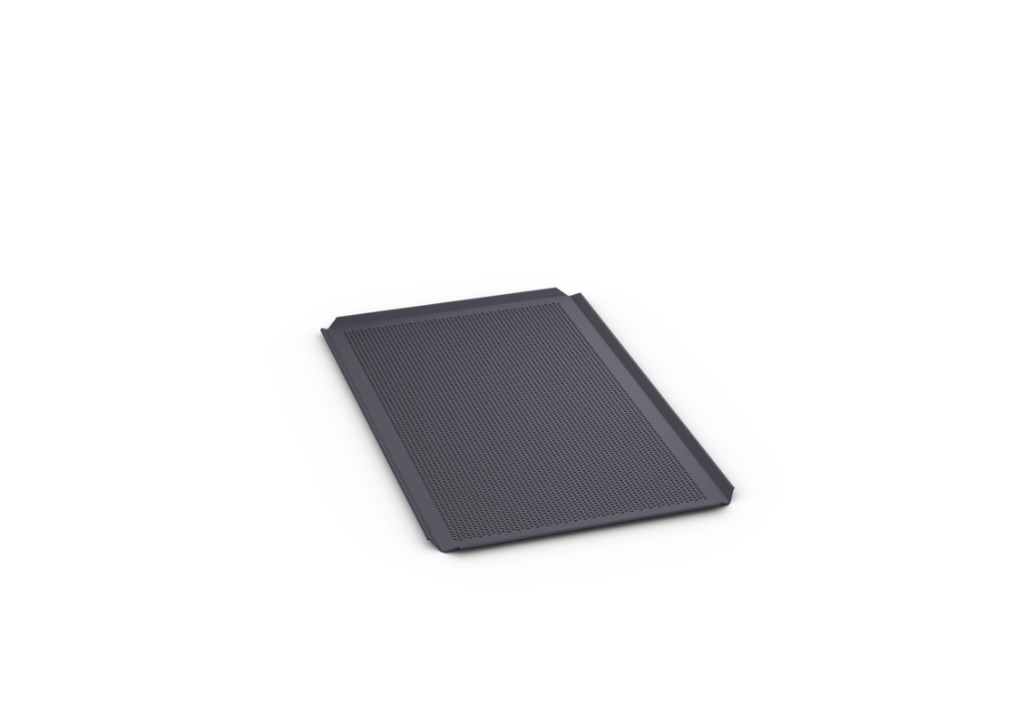 Perforated baking tray